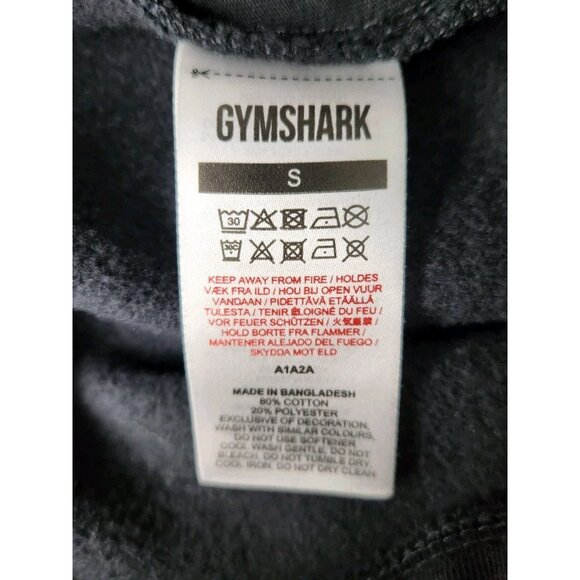 Gymshark Pants Mens Black Tapered Athletic Sweats Workout Gym Joggers Size Small - Picture 9 of 13